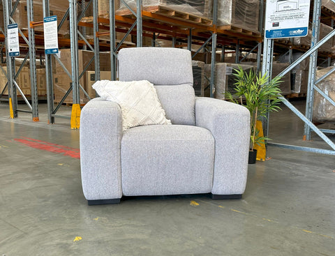 Miami Single Electric Recliner with adjustable headrests