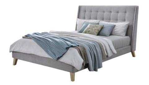 Ella Queen Tufted Fabric Bed Frame