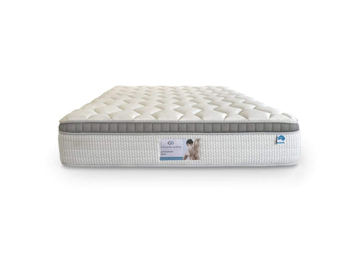 Orthoform Plush mattress with Gel Foam Top and 5 Zone Pocket Spring