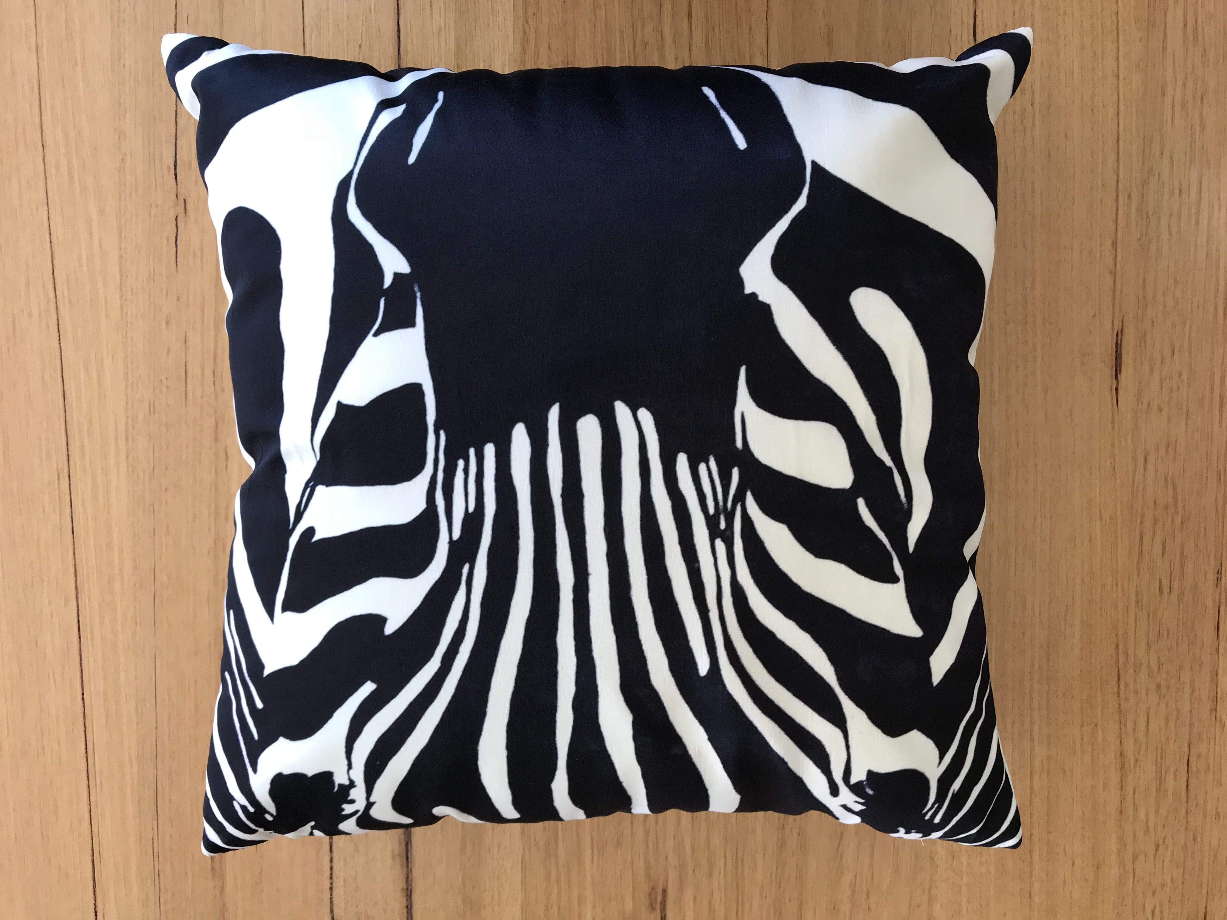 Zebra Face cushion