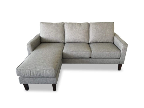 left hand facing Fabric Reversible Chaise Lounge