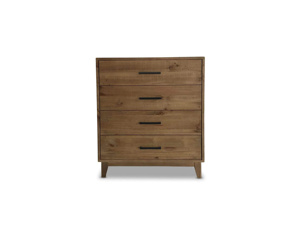 Bondi Timber Tallboy with Recycled Timber and Distressed Finish