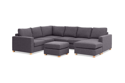 Byron Modular Corner Lounge with Reversible Chaise
