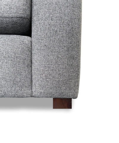 Byron Fabric 2 and 3 Seater Sofa Pair with Dunlop Endurofoam Seat Cushions
