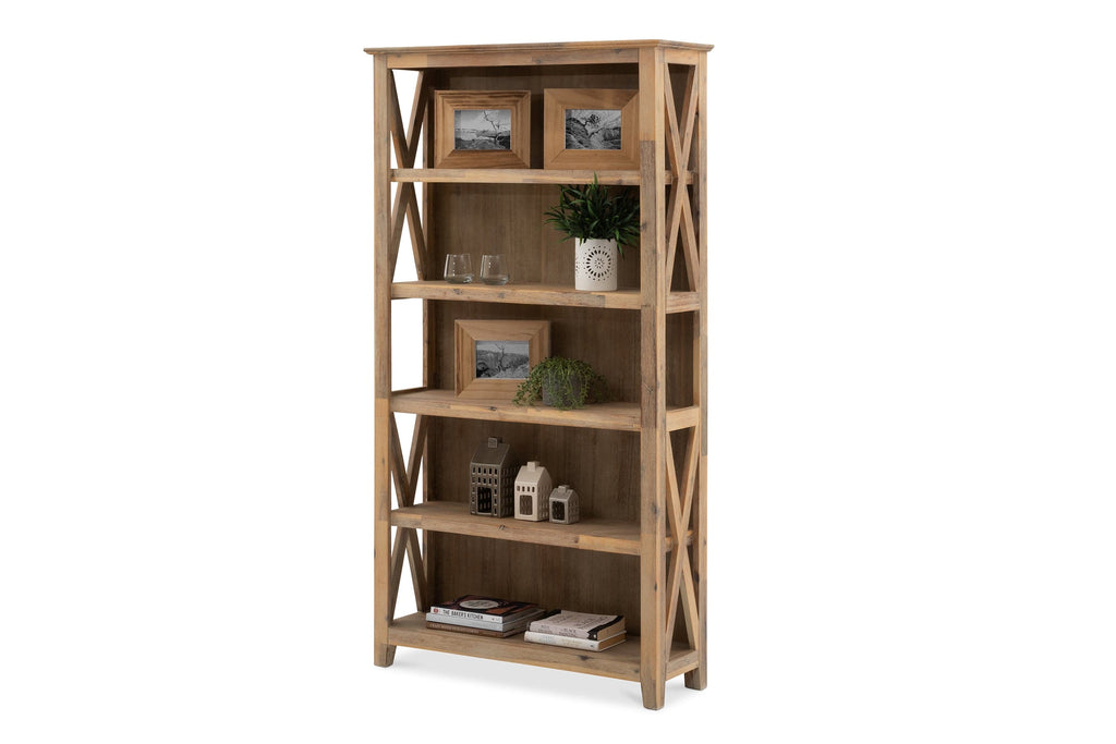 Cross Large Bookcase made from Acacia Timber