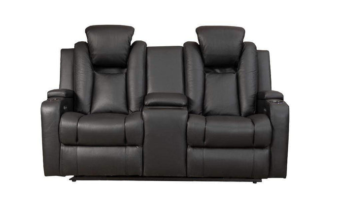 Elle 2 Seater Electric Recliner made from 100% Top Grain Leather