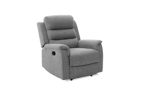 Emerson Lounge Suite with 4 Recliners and Stylish Fabric Linen Finish