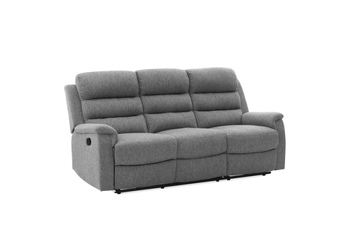 Emerson Recliner Lounge Suite with Stylish Fabric Linen Finish
