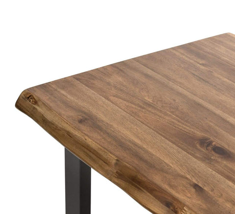Living Edge Dining Table in Solid Hardwood