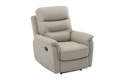 Milano 100% Leather Single Recliner