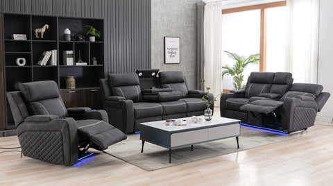 Magic Electric Recliner Lounge Suite with